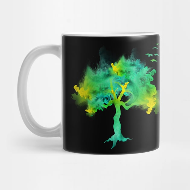 Smoking tree by cannabijoy